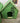 92447 Green Wooden Dog House