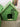 92447 Green Wooden Dog House