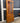 51868 Vintage Wooden Display Cabinet with Glass Door