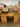 02762 Vintage Oak Roll-Top Desk