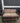 81159 Rustic Wooden Outdoor Loveseat with Cushions