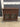 29705 Antique-Style Wooden Cabinet with Glass Doors