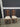 59883 Set of Two Wooden Dining Chairs with Patterned Cushions