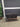 50431 Vintage Black Wooden Console Table
