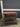 28618 Vintage Carved Wooden End Table