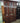 46113 Vintage Mahogany China Cabinet with Glass Doors