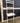 05912 Modern White Ladder Shelf with Drawer