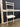 05912 Modern White Ladder Shelf with Drawer