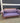 61887 Vintage Purple Upholstered Sofa with Wooden Frame