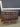 82375 Vintage Wooden Dresser with Brass Hardware