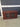 63127 Vintage Wooden Media Console with Glass Doors