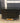 22203 Classic Black Wooden Storage Cabinet