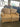 62947 Vintage Two-Seater Tan Sofa