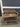 05577 Rustic Wooden Slatted Bench