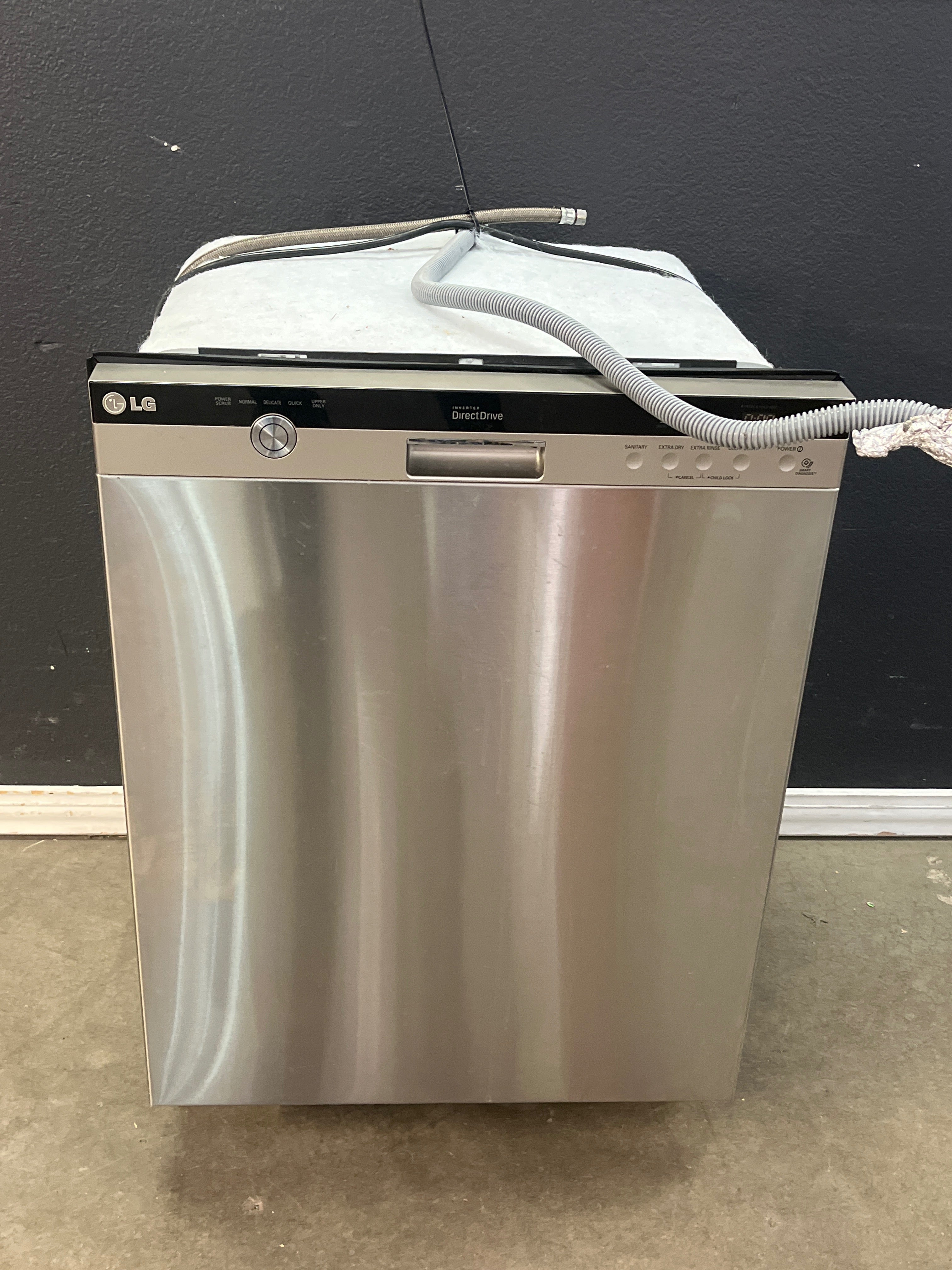06132 LG Stainless Steel Dishwasher with Direct Drive Technology ...