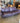 01349 Vintage Purple Leather Sofa