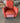 07525 Vintage Red Leather Armchair