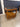 20326 Glass Top Wooden Side Table with Storage Drawer