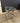 25079 Modern Glass Top Side Table with Metal Frame