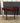 64503 Mahogany Demilune Console Table with Drawer