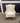 77723 Elegant Wingback Armchair with Striped Upholstery