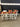 65352 Colorful Cushioned 6 pc. Bar Stools Set