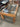 88873 Glass Top Wooden Coffee Table