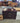 93228 Dark Wood Two-Drawer Nightstand