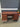 63417 Vintage Mahogany Executive Desk