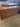 21599 Vintage Wooden Dresser with Brass Handles