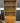 17779 Mid-Century Modern Wooden Bookcase with Cabinet