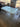 68992 Vintage Glass Top Patio Table
