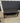 97520 Modern Black Coffee Table with Storage Shelf
