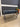 68430 Modern Blue Two-Drawer Console Table