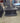 57018 Black TV Stand with Glossy Finish