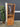 83804 Vintage Wooden Display Cabinet with Glass Door