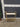 78968 Gold Rolling Bar Cart with White Top