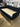 62969 Elegant Black Velvet Daybed with Mattress