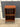 33829 Vintage Wooden Record Cabinet