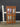 64506 Classic Oak Glass Display Cabinet