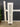 47847 Slim White Storage Cabinet with Translucent Door