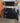 78882 Modern Black Glass TV Stand