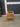 98523 Vintage Oak Glass-Top Side Table