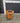 03080 Hexagonal Wooden Side Table with Glass Top