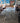 63228 Industrial Glass Top Dining Table