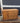 73333 Vintage Oak Wooden Cabinet with Sliding Door and Drawers