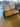 27223 Beige Upholstered Two-Seater Sofa