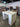 36097 White Multi-Shelf Storage Table