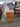 02355 Wooden Three-Drawer Storage Cabinet