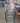 38972 Metal and Glass Side Table